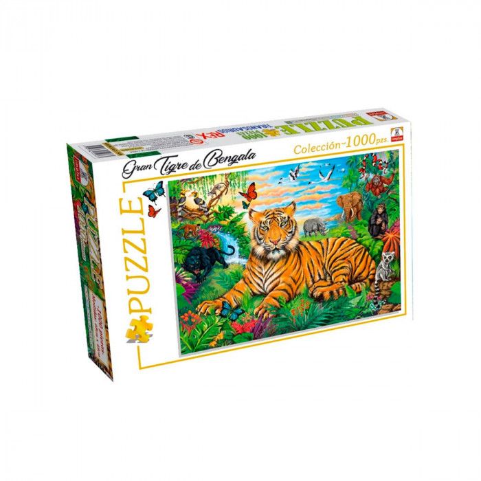 Puzzle x1000 pzs gran tigre de bengala