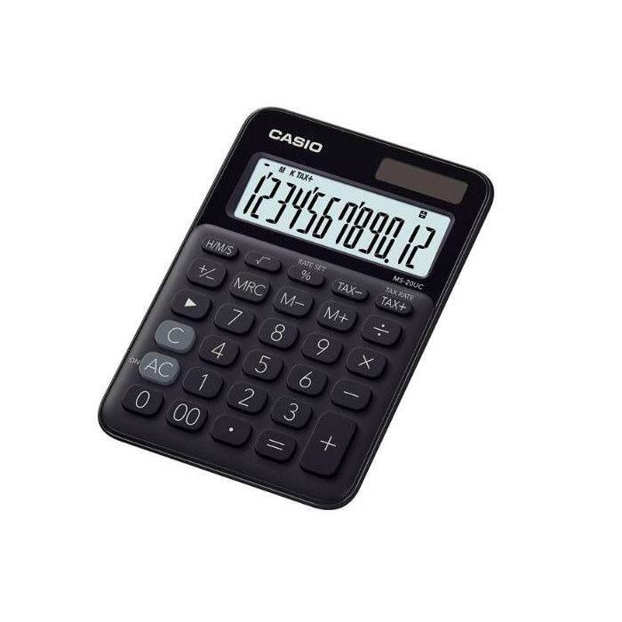 Calculadora casio de mesa ms-20uc-bk