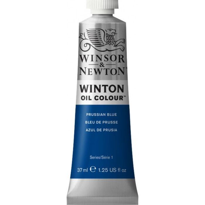 oleo winsor & newton  winton 33 x 37ml.azul de prusia