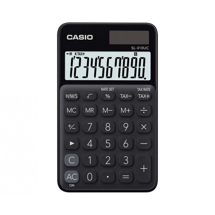 calculadora casio de bolsillo sl-310uc-bk negra
