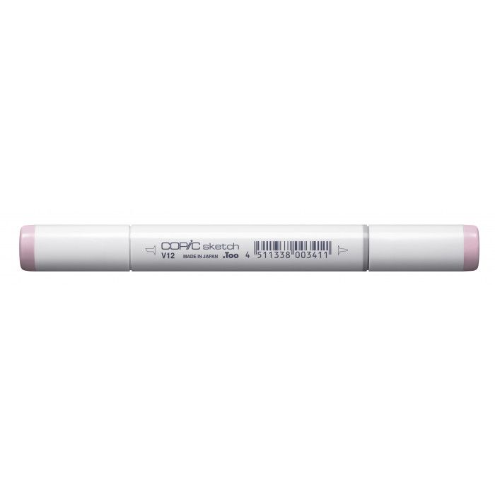 Marcadores fibra copic sketch  v12 pale lilac