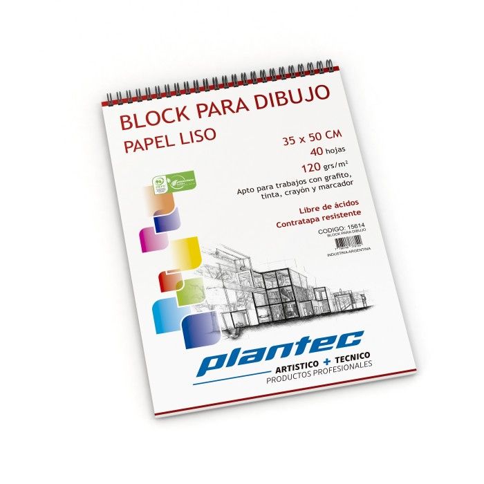 BLOCK PLANTEC 35x50 120grs....