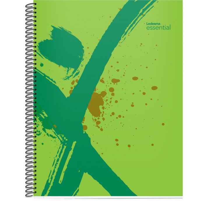 Cuaderno ledesma essential cuad 29.7 verde 8