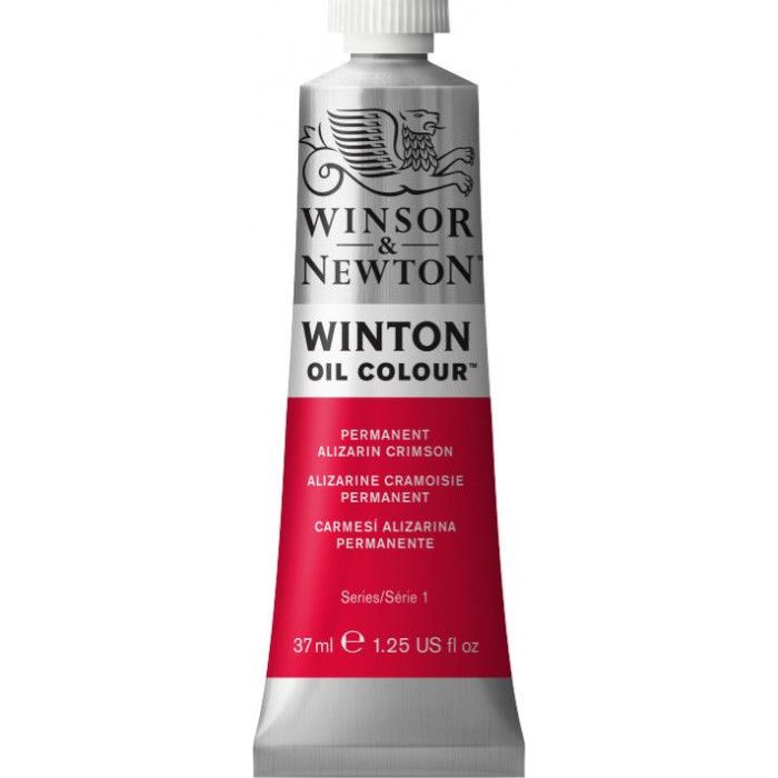 Oleo winsor & newton  winton 01 x 37ml.carmesi alizariza