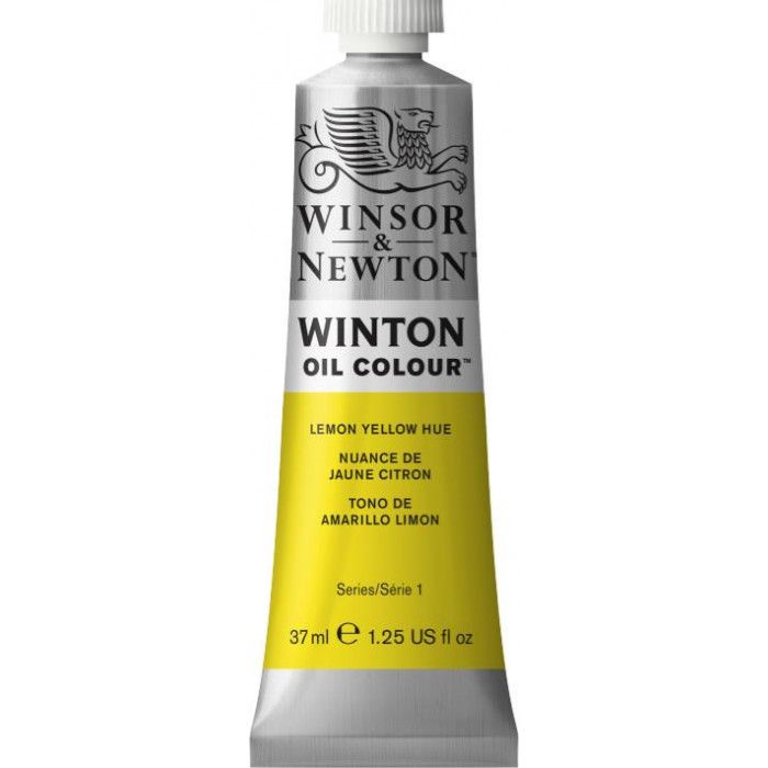 Oleo winsor & newton  winton 07 x 37ml.limon de cadmio