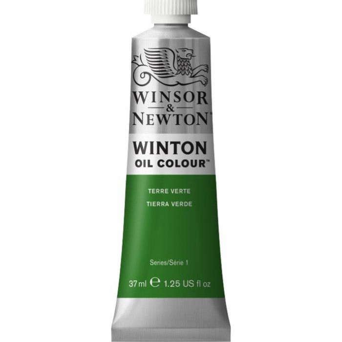 Oleo winsor & newton  winton 39 x 37ml.tierra verde
