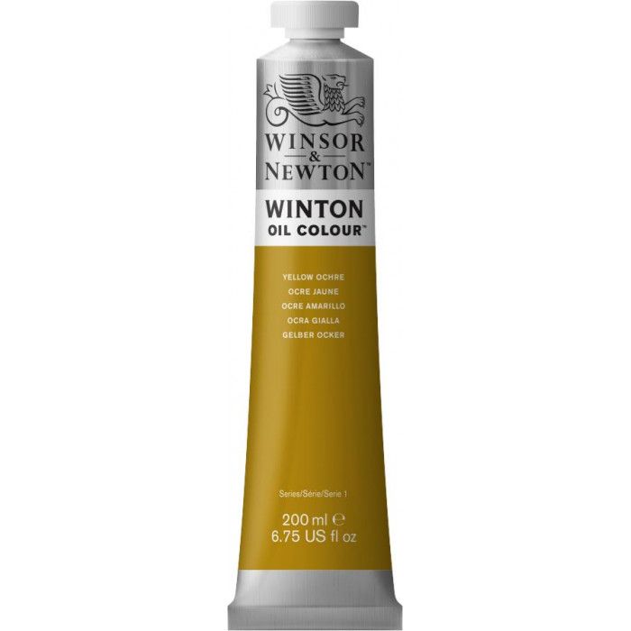 Oleo winsor & newton  winton 44 x200ml.ocre amarillo
