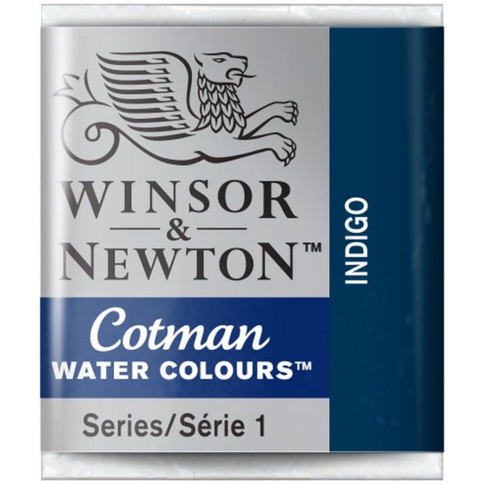 Acuarela winsor & newton  cotman pastilla 322 indigo