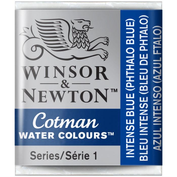 Acuarela winsor & newton  cotman pastilla 327 azul intenso