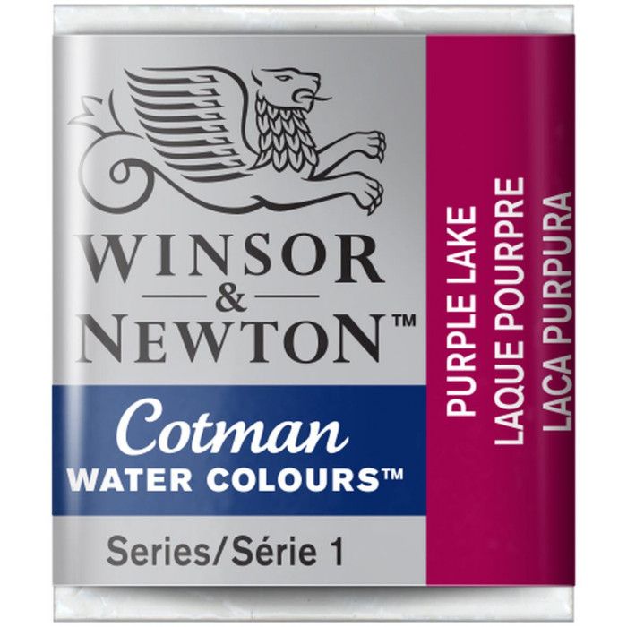 Acuarela winsor & newton  cotman pastilla 544 laca purpur